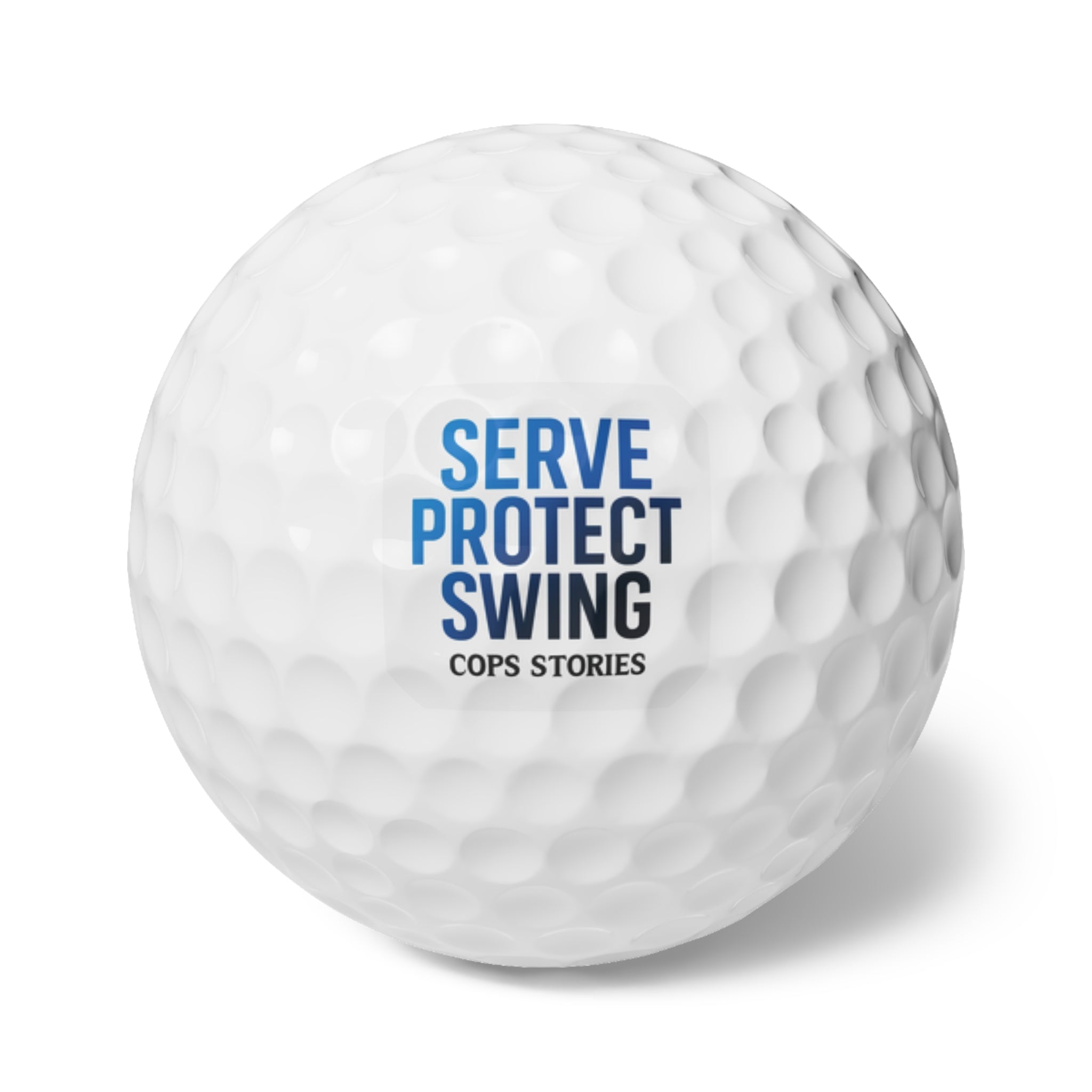 Anpassade golfbollar - Serve Protect Swing Design - Perfekt för golfälskare
