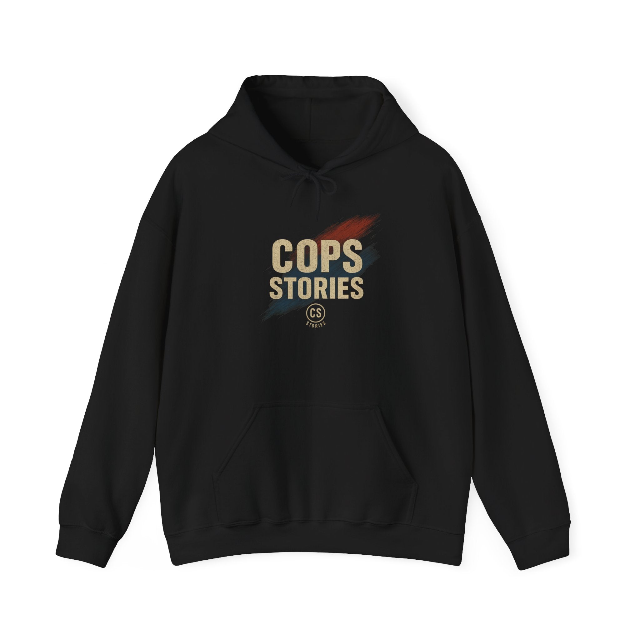 Blue Lives Matter Hoodie - Stöd polishistorier