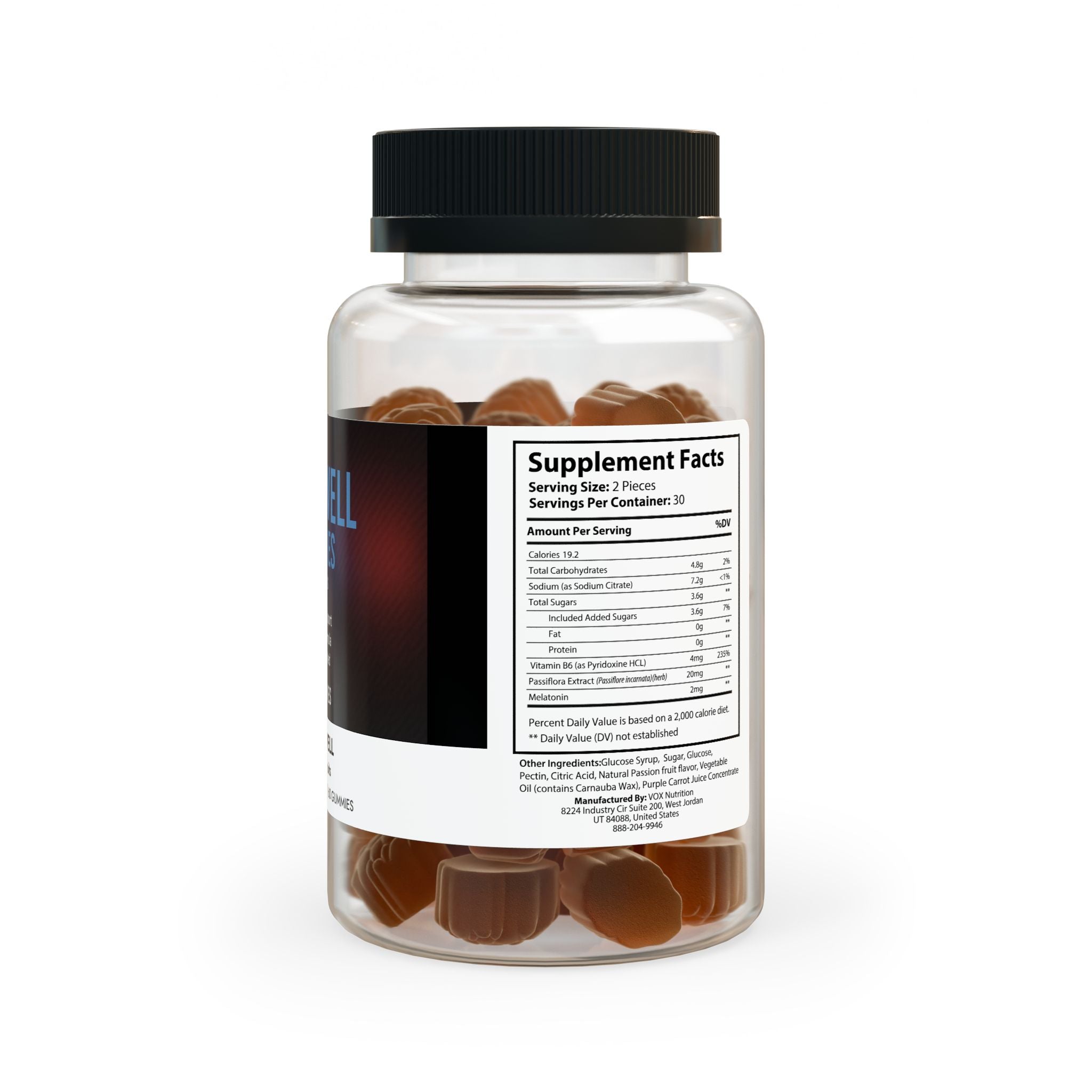 Sov gott gummibjörnar (60 gummibjörnar)