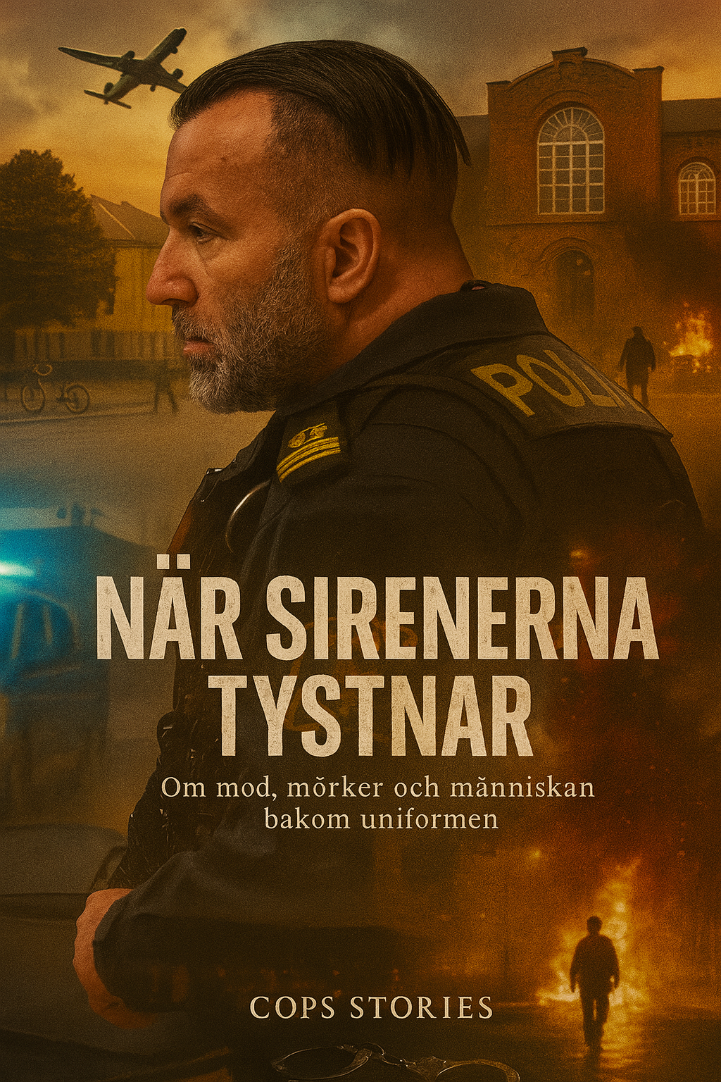 När sirenerna tystnar - Tryckt och signerat av Claes - 